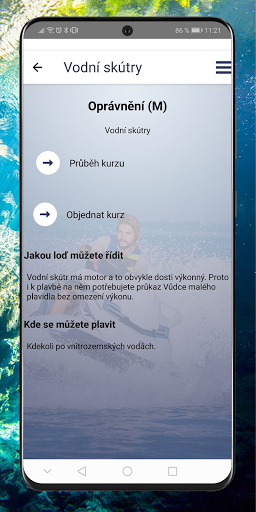 Potápění Screen 3