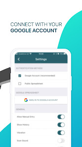 Screenshot 7 Scan to Google Sheets - QR & B android