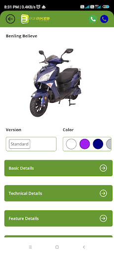 B3 Bikes - Erode Screen 3