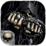 Death Skull Grim reaper Keyboard Theme icon