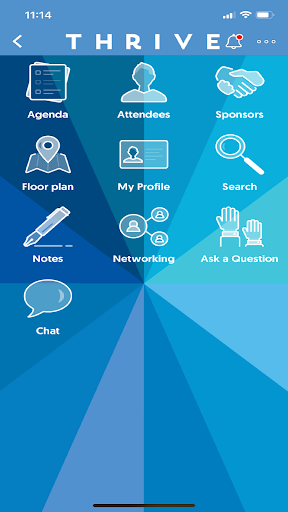 Android application Thrive Leadership Conference screenshort