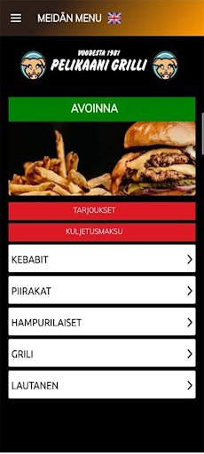 Pelikaani Grilli Screen 2