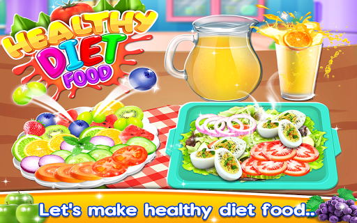 Android application Healthy Diet Food Cooking Game screenshort