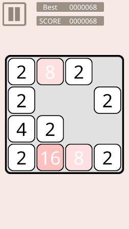 Game screenshot 2048 Столкновение-головоломка apk download