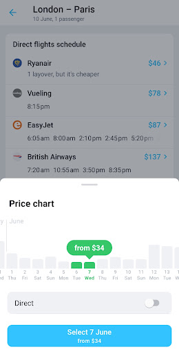 Cheap Flights & Hotels & Cars Screen 3