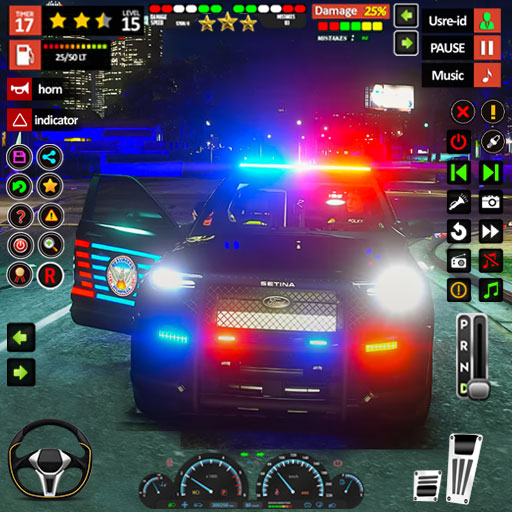 美国警车驾驶汽车游戏