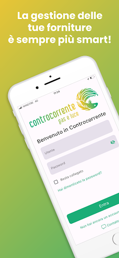 Android application Controcorrente screenshort