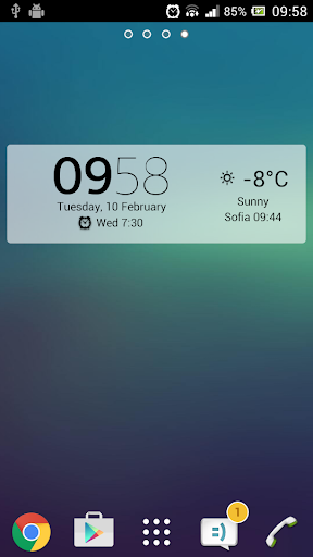 Digital Clock and Weather Widget 6.2.0.426 screenshots 5