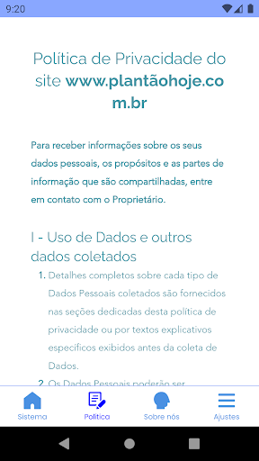 Plantão Hoje Screen 3