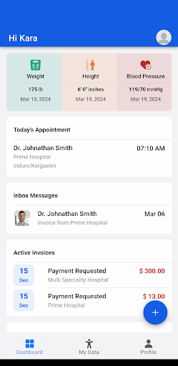Android application Four Peaks Health Care screenshort