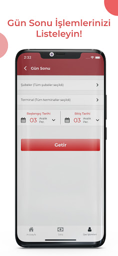 Android application Metropol Cep Pos screenshort
