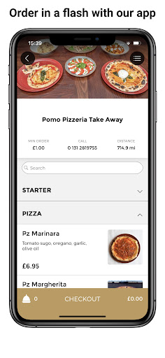Pomo Pizzeria Take Away Screen 2
