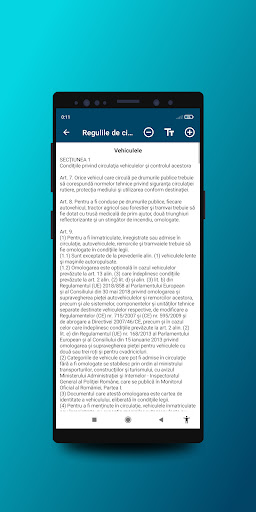 Codul Rutier Român 2024 Screen 2
