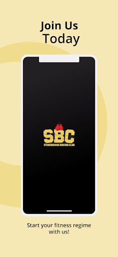Android application Stonebridge Boxing Club screenshort