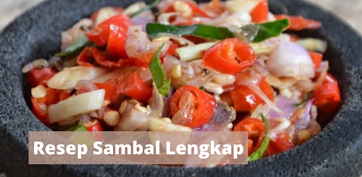 Android application Resep Sambal Lengkap screenshort