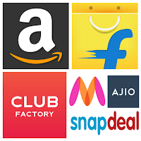 Online Shopping App for Flipkart, Amazon, Myntra