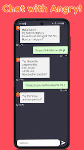 Angry Chatbot - AI Chat Bot