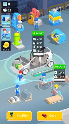 Car Assembly Simulator - Screenshot 1