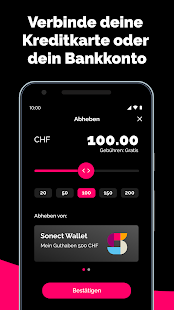 Sonect – Einfach zu Bargeld Screenshot