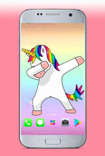 Screenshot of kawaii Unicorn WallpaperS