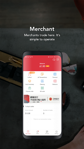 Android application Omipay screenshort