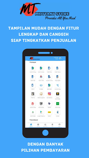 MuttantStore: Agen Pulsa Murah Screenshot