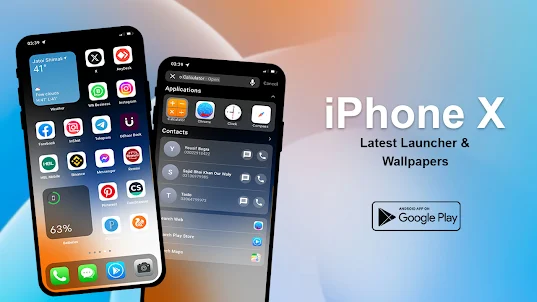 iPhone X Launcher for Android