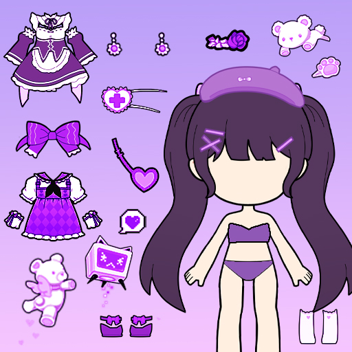 Game perempuan - dandan boneka