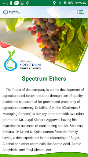 Spectrum Ethers Screen 2