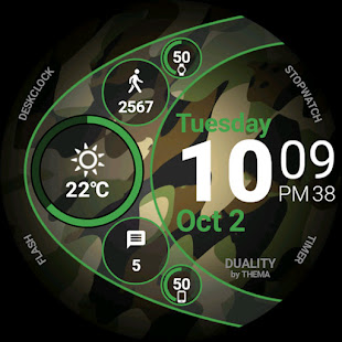 Duality Watch Face Varies with device APK screenshots 11