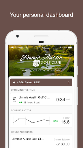Jimmie Austin Golf Club Screen 2