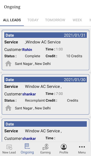 DDS Partner (Delhi Daily Servi Screen 3