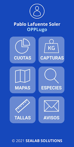 Android application DEO Pesca screenshort