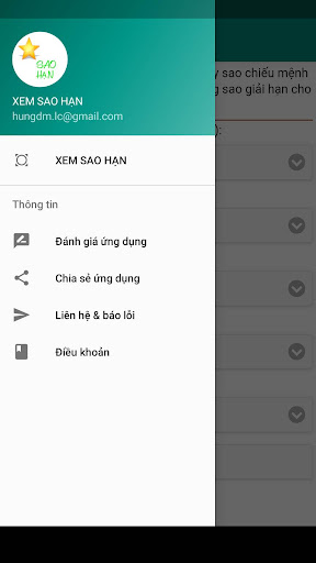 Android application XEM SAO HẠN NĂM 2024 GIÁP THÌN screenshort