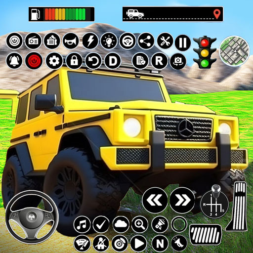 Crazy Offroad drive Simulator logo