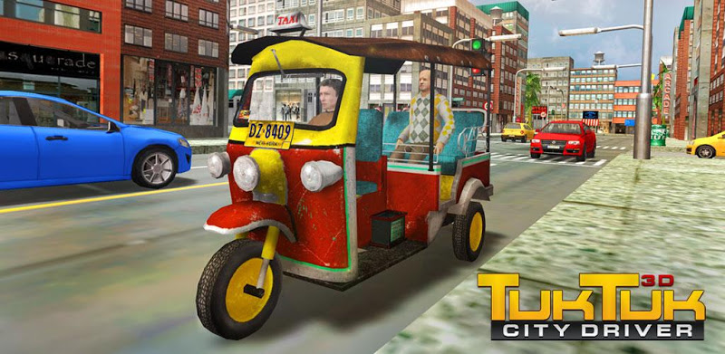 City Taxi Auto Rickshaw Game