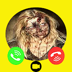Cover Image of ดาวน์โหลด Ghost zombie fake Call video and chat 1.4.0 APK
