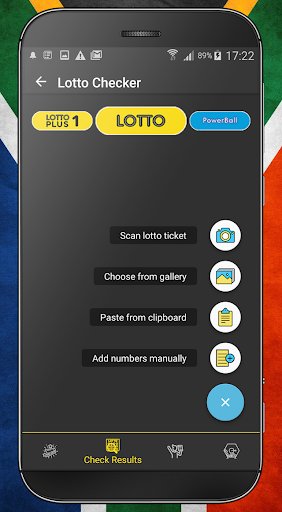 South Africa Lotto Checker Screen 3