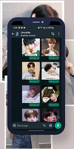 Sunghoon Enhypen WASticker Screen 3