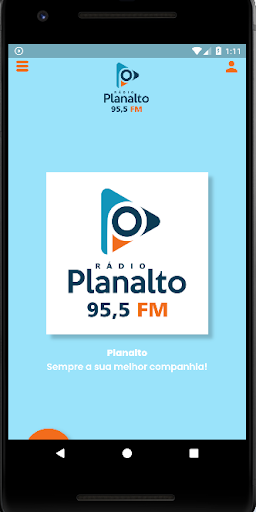 Android application Planalto 95,5 FM screenshort