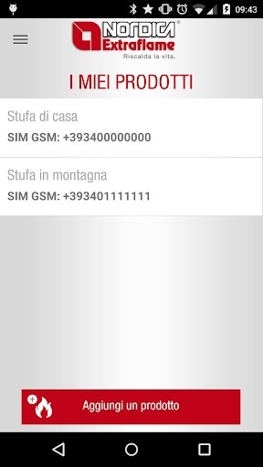 Anteprima dell'app