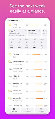 My Weather - Clima - Weatherのおすすめ画像4