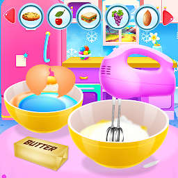Imagen de ícono de Colorful Muffins Cooking
