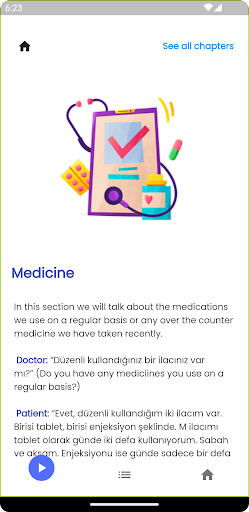 Medical Language Hub Screen 2