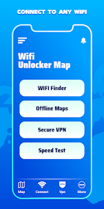 Wifi unlocker map