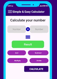 Simple and Easy Calculator