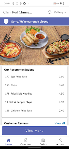 Chilli Red Chinese Takeaway Screen 2