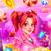Girl Funny Candy Day icon