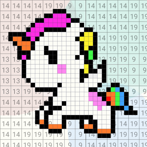 pixel unicorn art color by number applications sur google play marqueurs de coloriage d&#x00027;art