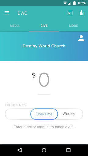 Screenshot of Destiny World Church